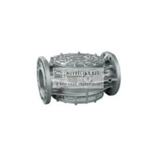 FM Gázszűrő DN100, karimás, Pmax.=6 bar, 50 µ, Biogázra G1/4"