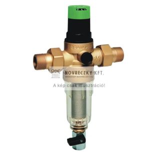 FK06-1AA Ivóvíz szűrő+nyomáscsökkentő, 1", KM+hollandi, PN16, max 40°C, kvs=6