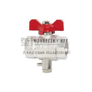 FKM0024 3/4" golyóscsap hőmennyiségmérő érzékelő fogadására