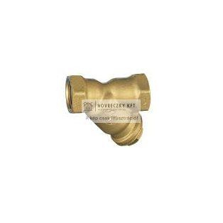 FY30-1B Szennyfogó szűrő, 0.18 mm dupla szűrő, 1", BM, PN16/PN6, max.160°C, zeta=7,3