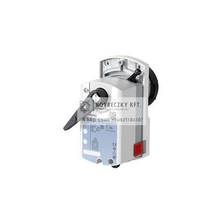 GLB341.9E Elektromotoros forgatómotor, 230V AC, 2-pont/3-pont, 10Nm, 150s, IP54