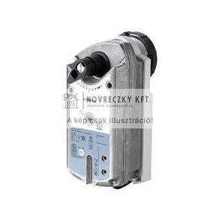 GMA321.9E Elektromotoros forgatómotor, rugós visszatérítéssel, 230V AC, 2-pontos, 7Nm, 90/15s, IP50