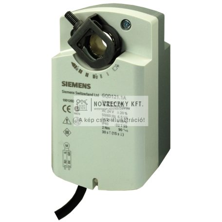 GQD321.1A Zsalumozgató motor 2Nm 30/15sec. rugós 230V - Nyit/Zár