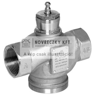 H220S-K Rozsdamentes acél szabályozószelep, 2-járatú, DN20, Rp3/4", PN25, ps 2500kP, kvs=6.3 m³/h