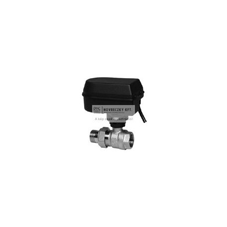 HAV20 1-utú motoros golyóscsap, 3/4", BM/KM cafni, 230V AC, IP44, 30s, PN16, kvs=41