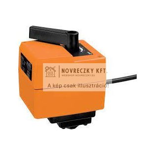   HR24-3-S csap mozgató motor 10Nm 24V AC/DC Nyit-zár vagy 3-pont, 90sec + segédkapcsoló