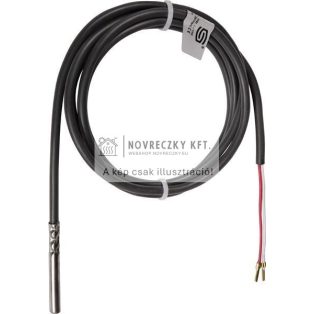 HTF50 NTC10K 5 méter, PVC kábel hőmérséklet érzékelő, -35…+105°C, IP65, 6x50mm