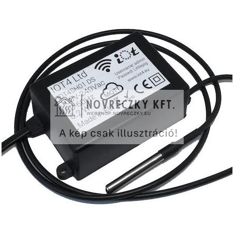 Wifi-s Hőmérséklet Szenzor, Vízálló IOT4SH01DS