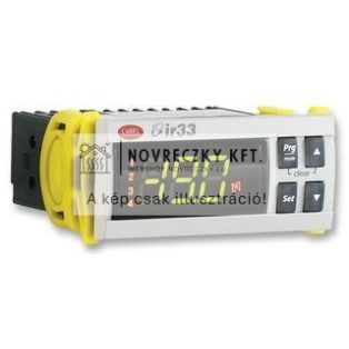CAREL IR33 Univerzális hőmérséklet-szabályozó 2NTC/PTC/Pt1000, 2 kimeneti relé, 12-24Vac 12-30Vdc