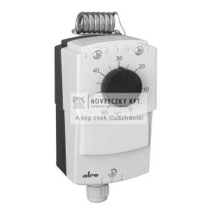 JET-120R ipari termosztát, 0...60°C, állítható hiszterézis 2...20K, külső beállítás, IP65