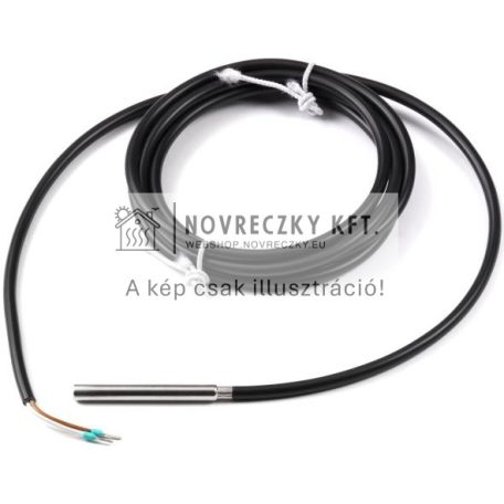 KTF20-65-2M-R Merülő vízhőmérséklet érzékelő, NTC20k, 2m vezetékkel, -30...+105°C, IP65