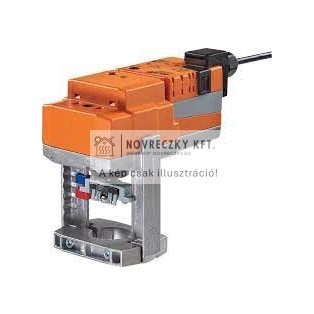 NV24A-SR-TPC Szelephajtómű, 1000N, AC/DC 24 V, 2...10V, 150s, Löket 20mm, IP54, Sorkapcsok kábellel