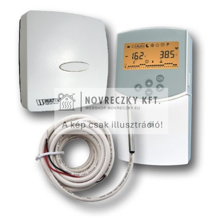 CC-HC - CLIMATIC CONTROL szabályozó fűtési és hűtőrendszerekhez 230V AC 50Hz, NTC10k