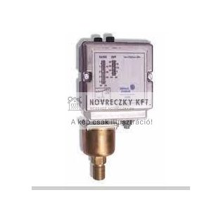 Nyomáskapcsoló gőzhöz,levegőhöz,vízhez 4..16bar,IP54,1,3-3,5bar diff.,100°C,25bar,3/8" kézi reset