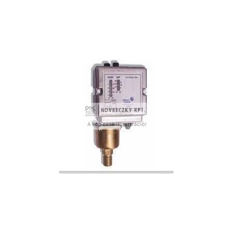 Nyomáskapcsoló gőzhöz,levegőhöz,vízhez 4..16bar,IP54,1,3-3,5bar diff.,100°C,25bar,3/8" kézi reset