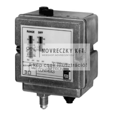 P77AAA-9301 Nyomáskapcsoló -2-10 bar, diff.: 1-4.5 bar, 100°C, max.15 bar, 1/4", IP54