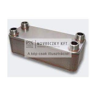 PBU10H-34 forrasztott lemezes hőcserélő 36kw, 1" csatlakozás