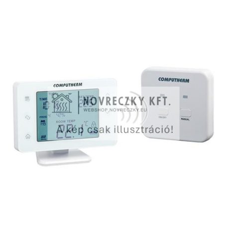 COMPUTHERM Q20RF vezeték nélküli programozható szobatermosztát, hűtés/fűtés