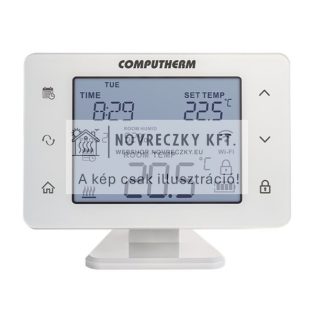 COMPUTHERM Q20RF Wi-Fi (TX) vezeték nélküli prog. Wi-Fi termosztát vevőegység nélkül