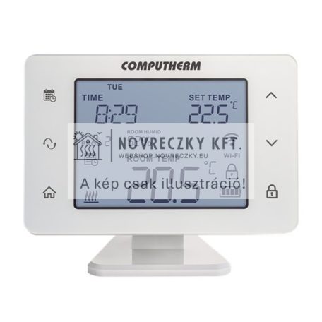 COMPUTHERM Q20RF Wi-Fi (TX) vezeték nélküli prog. Wi-Fi termosztát vevőegység nélkül