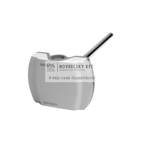 QAE2120.010 Merülő érzékelő 1m kábellel, 100mm védőhüvellyel együtt, Ni 1000 Ohm