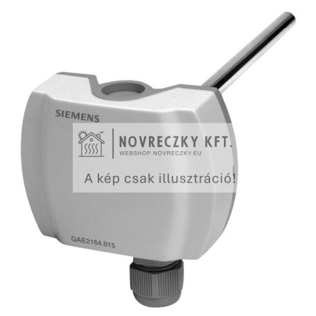 QAE2164.010 Merülő érzékelő, 0…10V, -10…+120°C, 100mm hossz