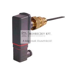 QVE1901 Áramláskapcsoló folyadékra, DN20-DN200, AC 230V/1A vagy DC 48V/1A, G1/2", PN25, IP65
