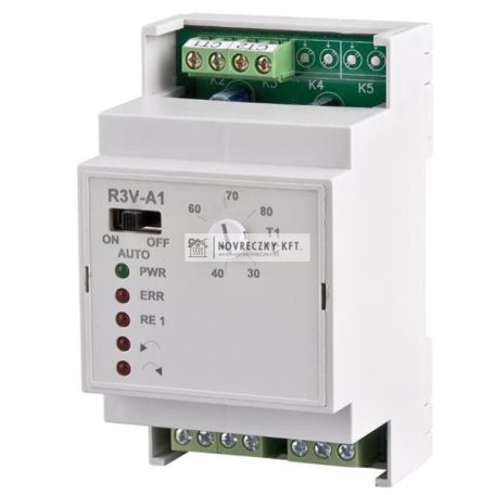 R3V-A1 Három/négyutas szelepek szabályozója 230V, IP20 (kazánvédő)