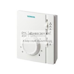 RAB11.1 Mechanikus fan-coil termosztát 2-csöves, 230V, hűtés/szellőzés/fűtés, 3-fokozatú kézi vent.