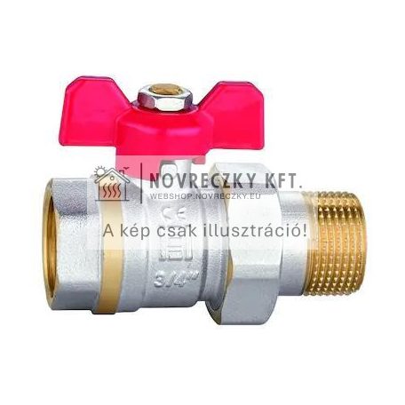 RB-HMF11 Golyóscsap pillangó karos 1" KB hollandis PN40