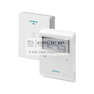 RDD100.1RFS Rádiófrekvenciás szobatermosztát szett,AC24...230V,Komfort-Energiatakarékos-Fagyvédelmi