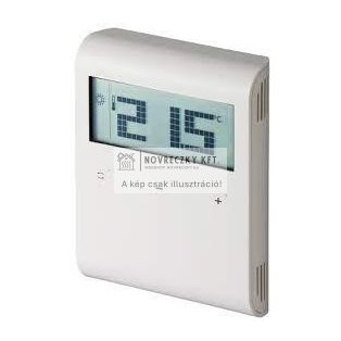 RDD100 LCD kijelzős szobatermosztát, éjszakai-nappali átváltás, 230V betáp