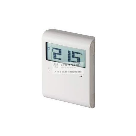 RDD100 LCD kijelzős szobatermosztát, éjszakai-nappali átváltás, 230V betáp