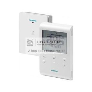 RDE100.1RFS programozható RF termosztát szett, heti programmal