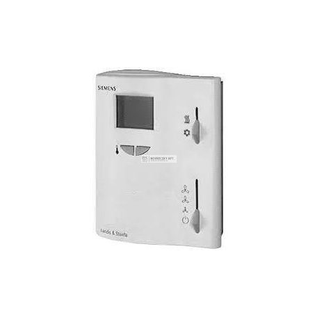 RDF10 Elektronikus fan-coil termosztát LCD, 2-csöves, automata hűt/Fűt, 3-fokozatú ventilátor