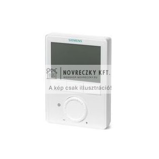 RDG160T Univerzális fűtő/hűtő termosztát, 24V, ON/OFF vagy 0...10V szelep kimenetek, LCD kijelző