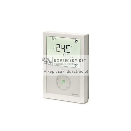 RDG200KN fűtő/hűtő termosztát, 230V/24V megtáplálás, ON/OFF, 3-pont vagy PWM kimenetekkel, LCD