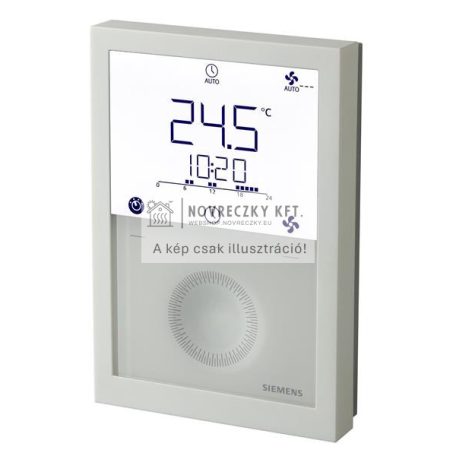 RDG200T Univerzális fűtő/hűtő termosztát heti időprogrammal, AC 230V, fehér, IP30