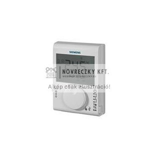 RDJ100 LCD kijelzős, napi programozású szobatermosztát, elektronikus forgatógombbal
