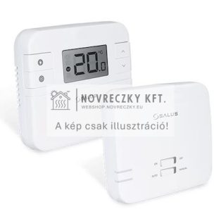   Salus RT310RF elektronikus hőmérséklet-szabályozó termosztát, RF, hűtés/fűtés