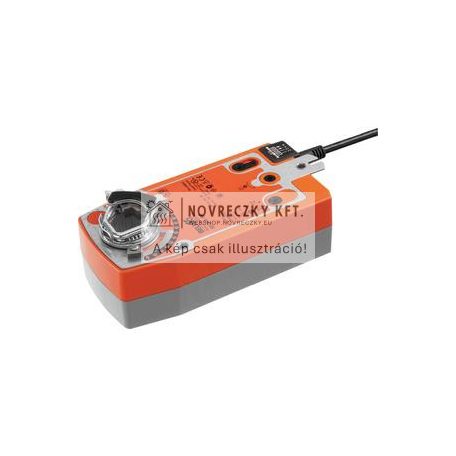 SF24A-SR rugóvisszaérítéses zsalumozgató 20Nm, 4m2-re, 24V AC/DC, DC0...10V