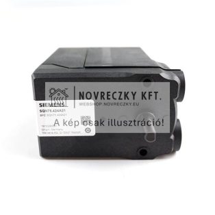 SQN75.424A21 Elektromos állítómotor 90°/12s, 2,5 Nm, 2 segédkapcsoló, 2 relé, ház 115 mm, 230V AC