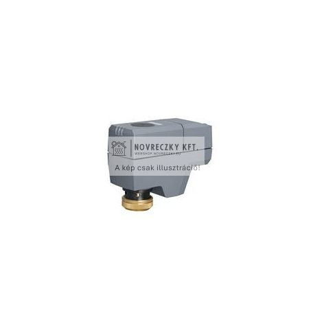Szelepmozgató motor VXP45…, VVP45... szeleptestekre. Szelepszár elmozdulás: 6.1 mm. Állítóerő 300 N,