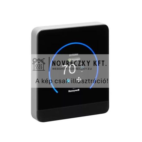 TC300 Fan-Coil termosztát 2-/4-csöves, Modbus/Sylk/Bacnet MS/TP kommunikációval, 24V AC/DC, fekete