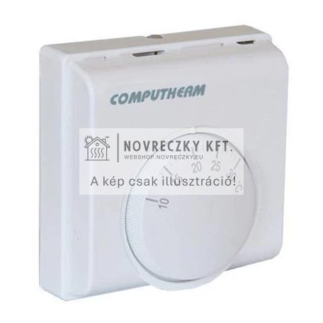COMPUTHERM TR-010 mechanikus szobatermosztát 10-30°C, 24V DC / 250V AC