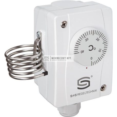 TR-060 ipari termosztát 0-60°C, 2K hiszterézis, IP65, külső állítású