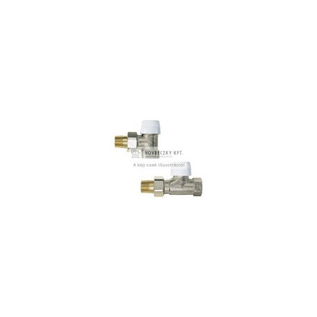 V2000EUB15 termosztatikus radiátorszelep sarok UBG 1/2" kvs=1,85