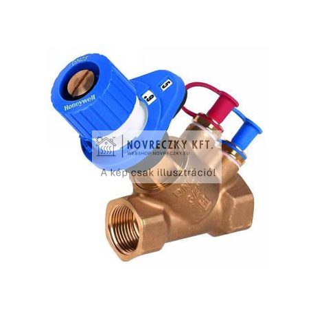 V5032Y0020B beszabályozó szelep SafeCon® mérőcsonkkal, visszatérőbe, 3/4", BM,PN16,2…130°C, kvs=6,4
