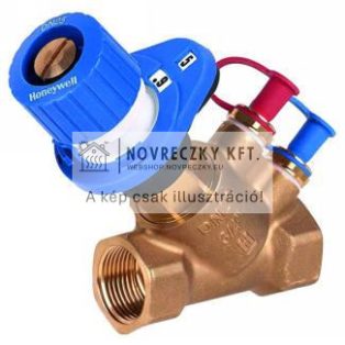 V5032Y0025B beszabályozó szelep SafeCon® mérőcsonkkal, visszatérőbe, 1", BM, PN16, 2…130°C