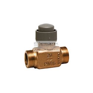   V5832A4008 1-utú szelep, 2,5mm löket, 1/2", KM, 2-120°C, PN16, kvs=1,6 (egyenértékű: VDE15B1.6OF)